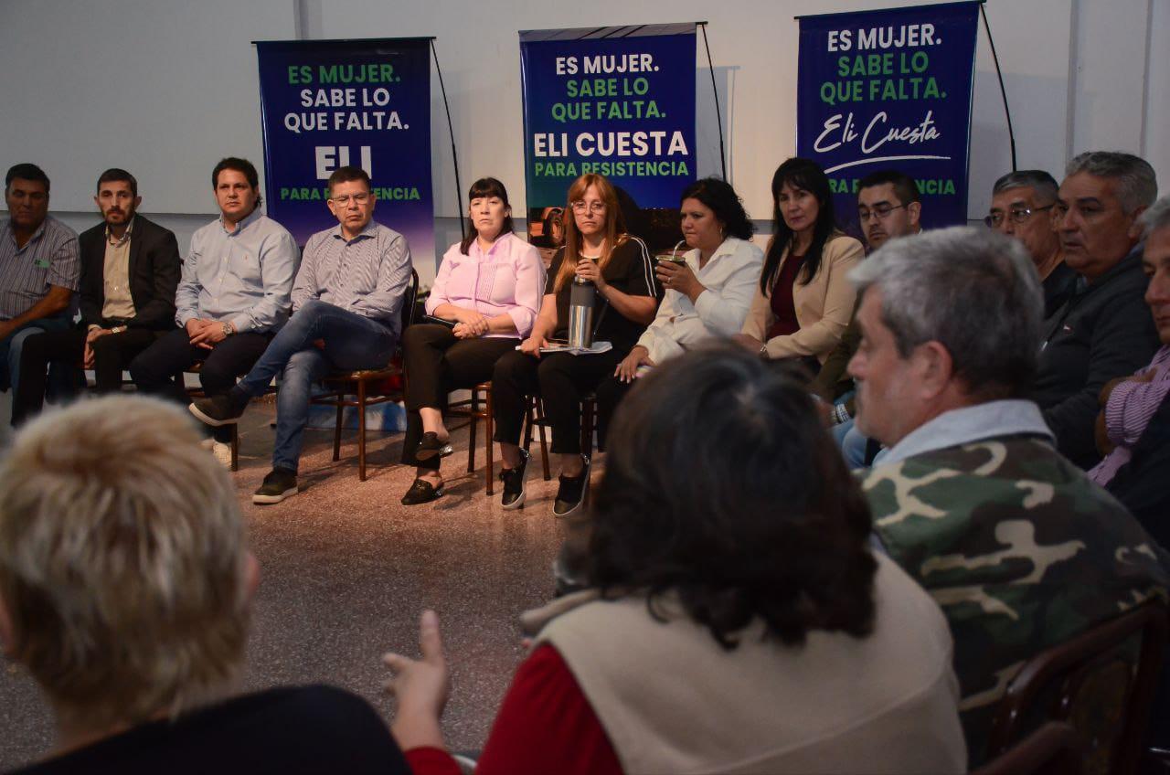 Elida-Cuesta-en-la-sede-del-Circulo-de-Oficiales-de-la-Policia-del-Chaco