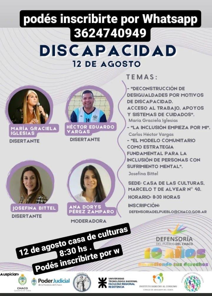 conversatorio-discapacidad-Defensoria-del-Pueblo-del-Chaco