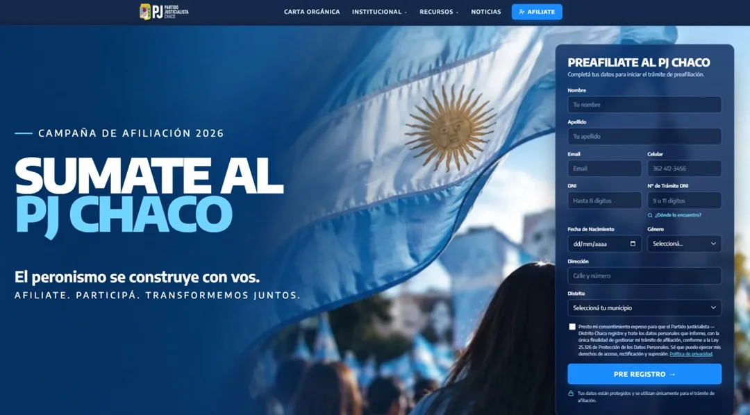 campana-de-afiliacion-PJ-Chaco