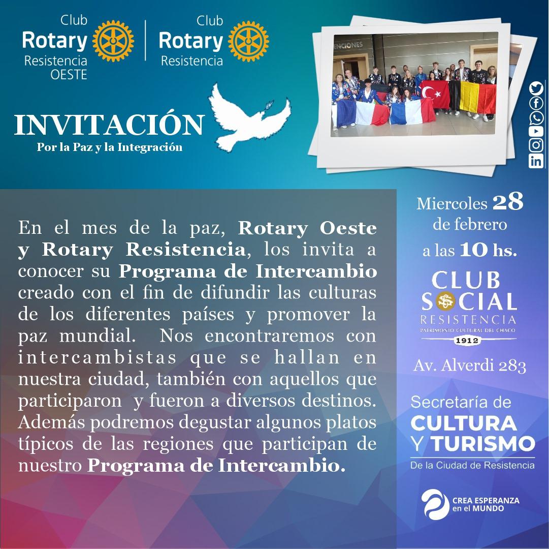 Rotary-Oeste-y-Rotary-Resistencia-en-el-mes-de-la-Paz