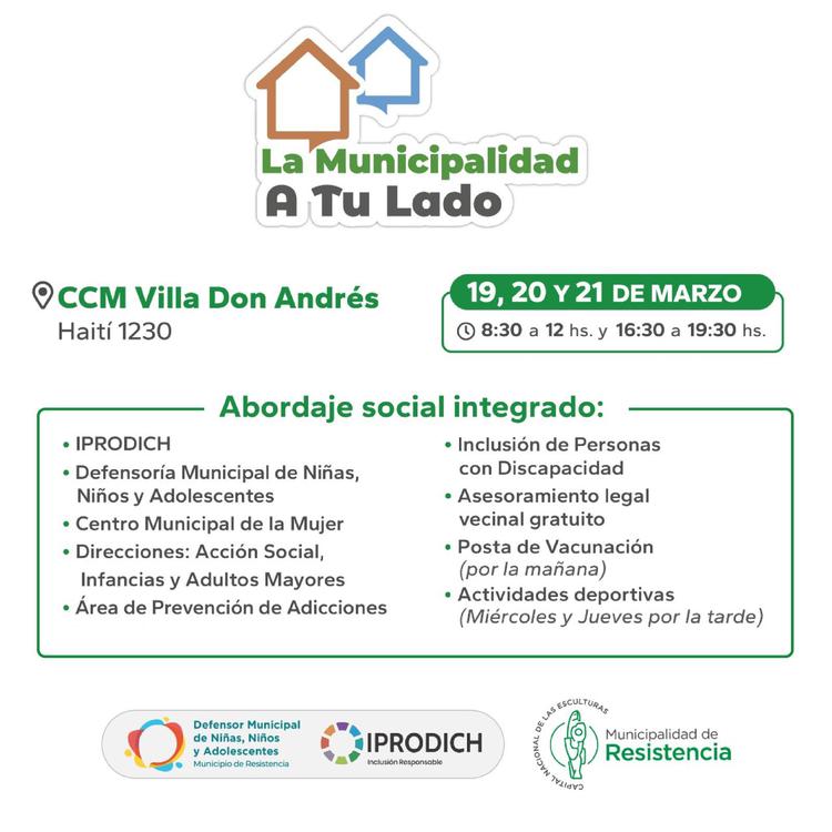 Abordaje Social Integrado en Villa San Andres- ciudad de Resistencia