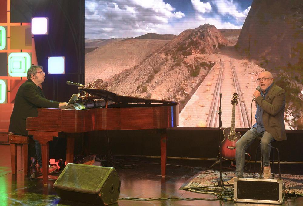 Juan Carlos Baglietto y Lito Vitale